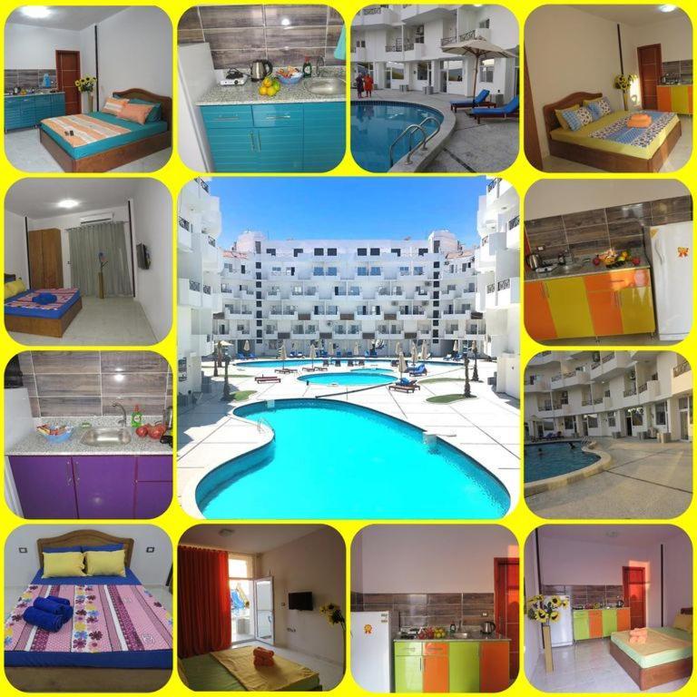 Apartment Bella Rosa near the sea RedSeaLine Hurghada Esterno foto